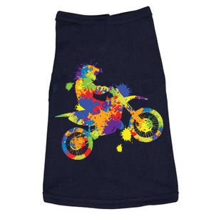 Dirt Bike Rider Motocross Dirt Biking Doggie Tank