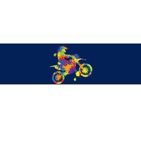 Dirt Bike Rider Motocross Dirt Biking Bumper Sticker