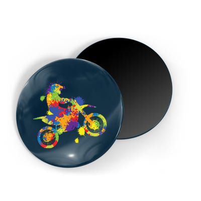 Dirt Bike Rider Motocross Dirt Biking Magnet