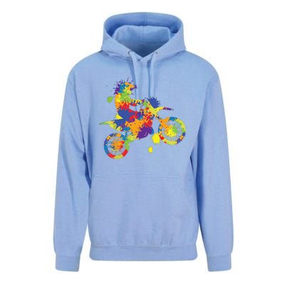 Dirt Bike Rider Motocross Dirt Biking Unisex Surf Hoodie