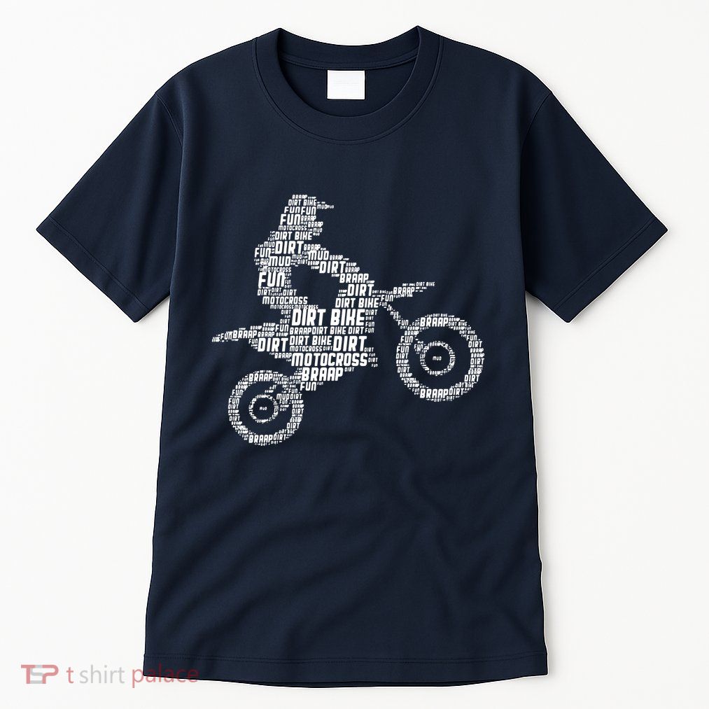 Dirt Bike Rider Motocross Dirt Biking Tall T-Shirt