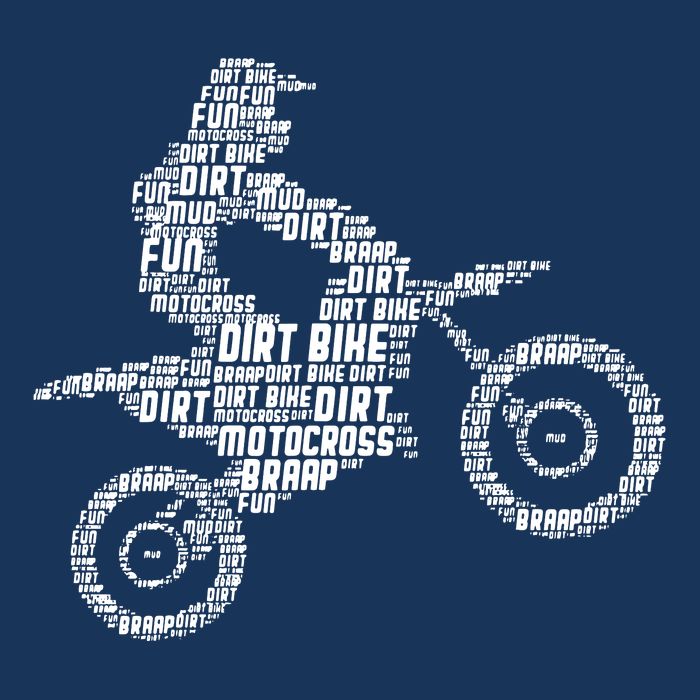 Dirt Bike Rider Motocross Dirt Biking Kids T-Shirt