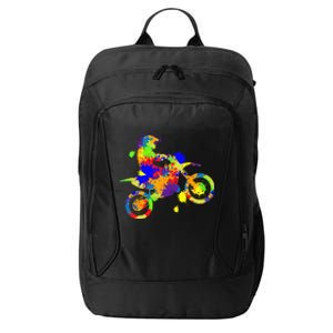 Dirt Bike Rider Motocross Enduro Dirt Biking City Backpack