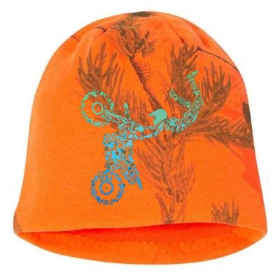 Dirt Bike Rider Motocross Dirt Biking Kati - Camo Knit Beanie