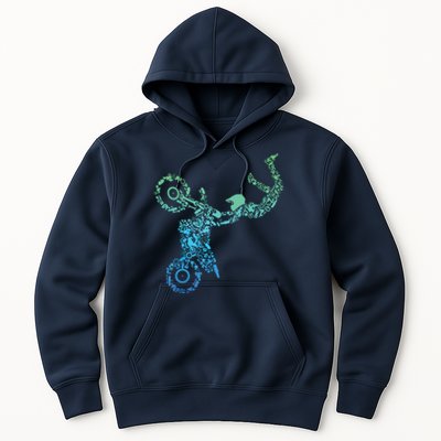 Dirt Bike Rider Motocross Dirt Biking Hoodie