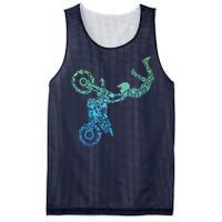 Dirt Bike Rider Motocross Dirt Biking Mesh Reversible Basketball Jersey Tank