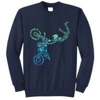 Dirt Bike Rider Motocross Dirt Biking Tall Sweatshirt