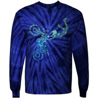 Dirt Bike Rider Motocross Dirt Biking Tie-Dye Long Sleeve Shirt