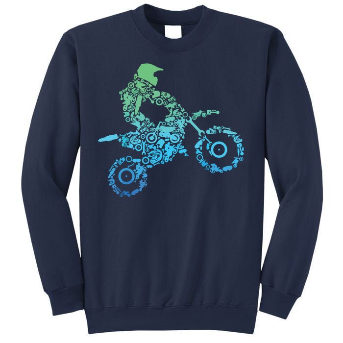 Dirt Bike Rider Motocross Dirt Biking Gift Sweatshirt