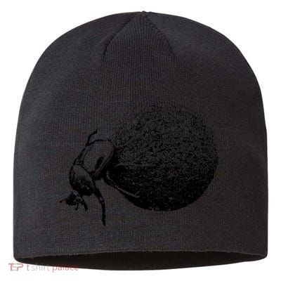 Dung Beetle Rolling Dung Ball African Wildlife Sustainable Beanie