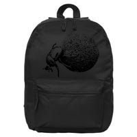 Dung Beetle Rolling Dung Ball African Wildlife 16 in Basic Backpack