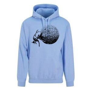 Dung Beetle Rolling Dung Ball African Wildlife Unisex Surf Hoodie