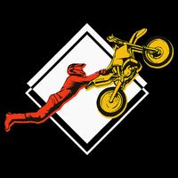 Dirt Bike Riding MX Motocross Supercross Cooling Performance Crew T-Shirt