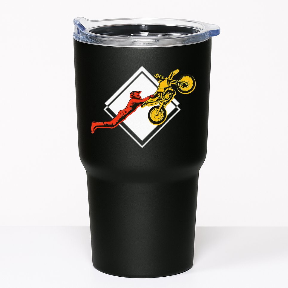 Dirt Bike Riding MX Motocross Supercross Tumbler