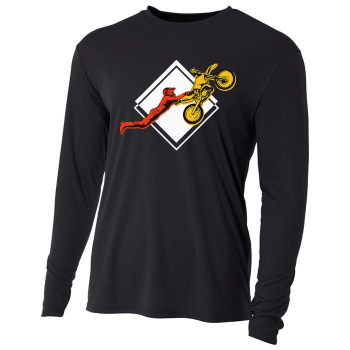 Dirt Bike Riding MX Motocross Supercross Cooling Performance Long Sleeve Crew