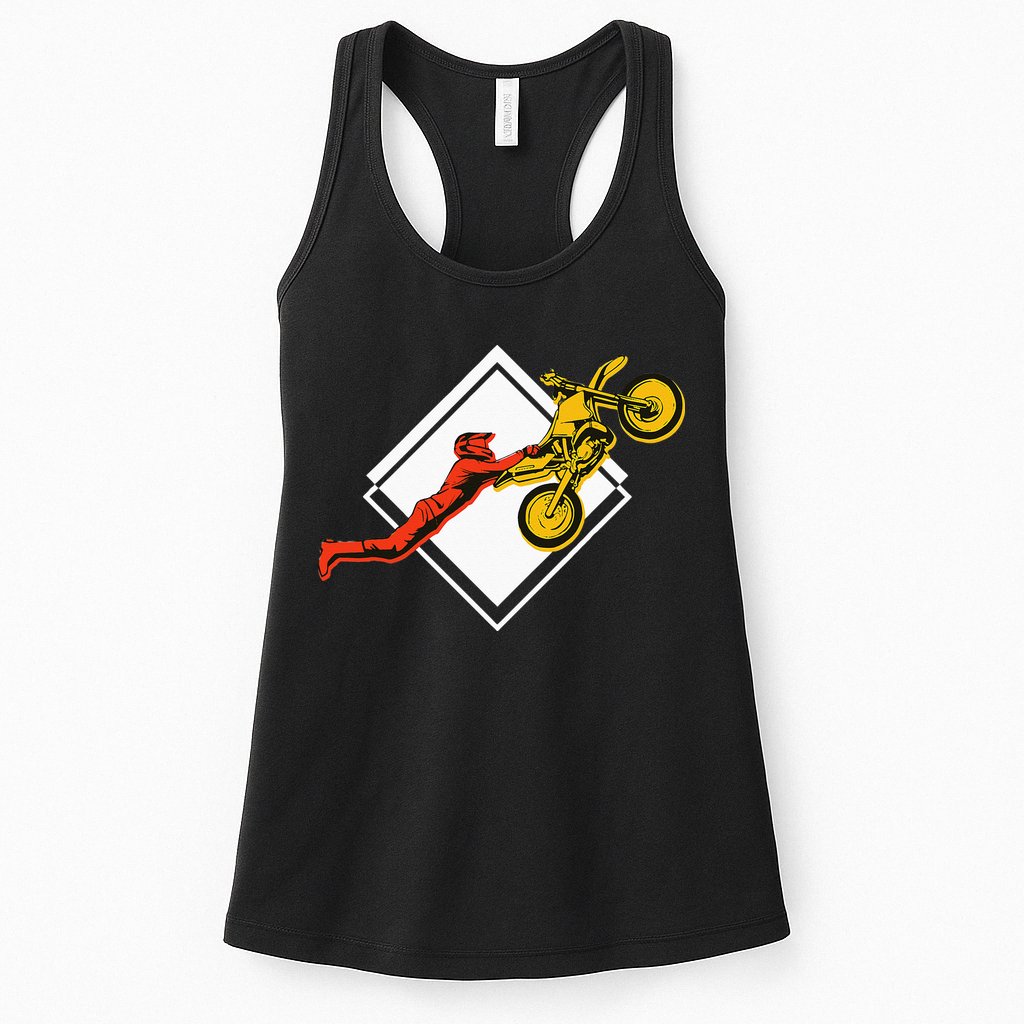 Dirt Bike Riding MX Motocross Supercross Womens Tank Top