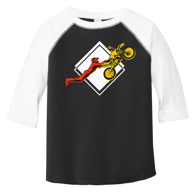 Dirt Bike Riding MX Motocross Supercross Toddler Fine Jersey T-Shirt