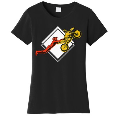 Dirt Bike Riding MX Motocross Supercross Women's T-Shirt