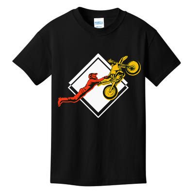 Dirt Bike Riding MX Motocross Supercross Kids T-Shirt