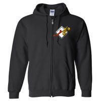 Dirt Bike Riding MX Motocross Supercross Full Zip Hoodie