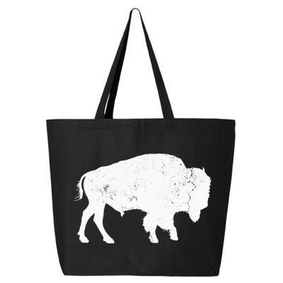 Distressed Buffalo Retro Bison Animal Lover 25L Jumbo Tote