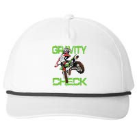 Dirt Bike Rider Motocross Snapback Five-Panel Rope Hat