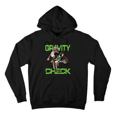 Dirt Bike Rider Motocross Tall Hoodie