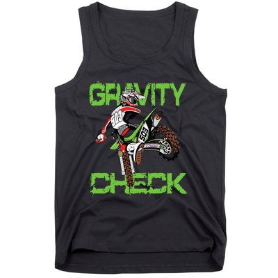 Dirt Bike Rider Motocross Tank Top