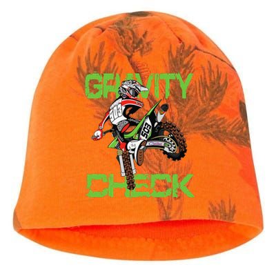 Dirt Bike Rider Motocross Kati - Camo Knit Beanie