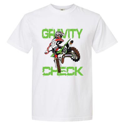 Dirt Bike Rider Motocross Garment-Dyed Heavyweight T-Shirt