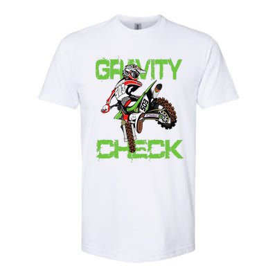 Dirt Bike Rider Motocross Softstyle® CVC T-Shirt