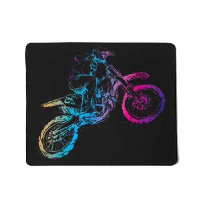 Dirt Bike Riding Motocross Lover Motorcycle Rider Mousepad