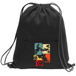 Dirt Bike Rider Motocross Enduro Dirt Biking Sweatshirt Cinch Pack Bag