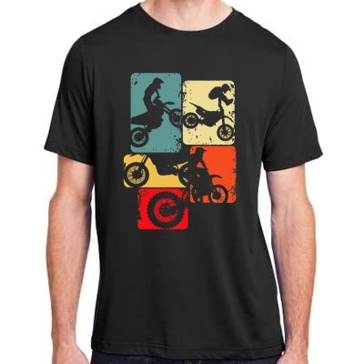 Dirt Bike Rider Motocross Enduro Dirt Biking Adult ChromaSoft Performance T-Shirt