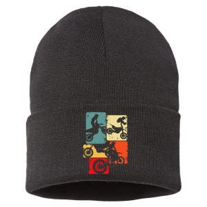 Dirt Bike Rider Motocross Enduro Dirt Biking Sustainable Knit Beanie