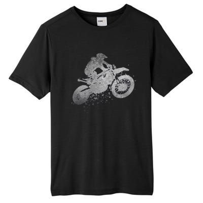 Dirt Bike Rider Racing Extreme Sports Vintage Teen Boy Tall Fusion ChromaSoft Performance T-Shirt