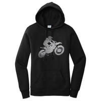 Dirt Bike Rider Racing Extreme Sports Vintage Teen Boy Women's Pullover Hoodie