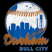 Durham Baseball Skyline Classic Bull City North Carolina 16 in Basic Backpack