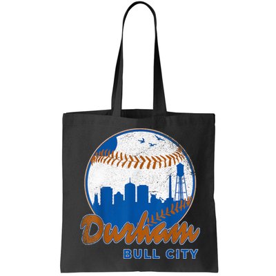 Durham Baseball Skyline Classic Bull City North Carolina Bag