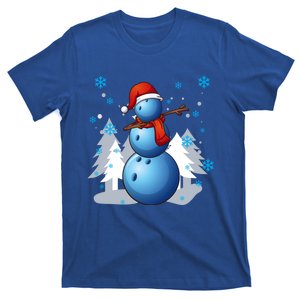 Dabbing Bowling Snow Christmas Funny Dab Ball Cool Gift T-Shirt