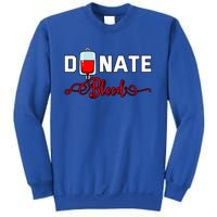 Donate Blood Saved Life National Blood Donor Awareness Month Gift Sweatshirt