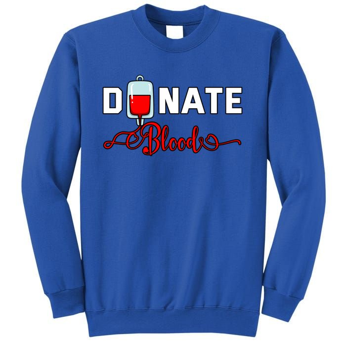 Donate Blood Saved Life National Blood Donor Awareness Month Gift Sweatshirt