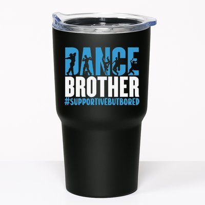 Dance Brother Supportive But Bored Funny Dance Sister Tumbler