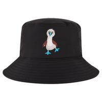 Dancing Booby Sea Bird Footed Blue Feet Drawing Cool Comfort Performance Bucket Hat