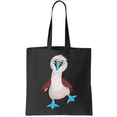 Dancing Booby Sea Bird Footed Blue Feet Drawing Bag