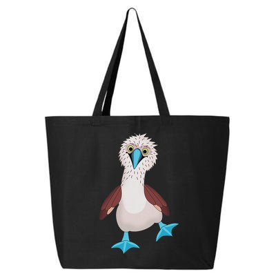 Dancing Booby Sea Bird Footed Blue Feet Drawing 25L Jumbo Tote