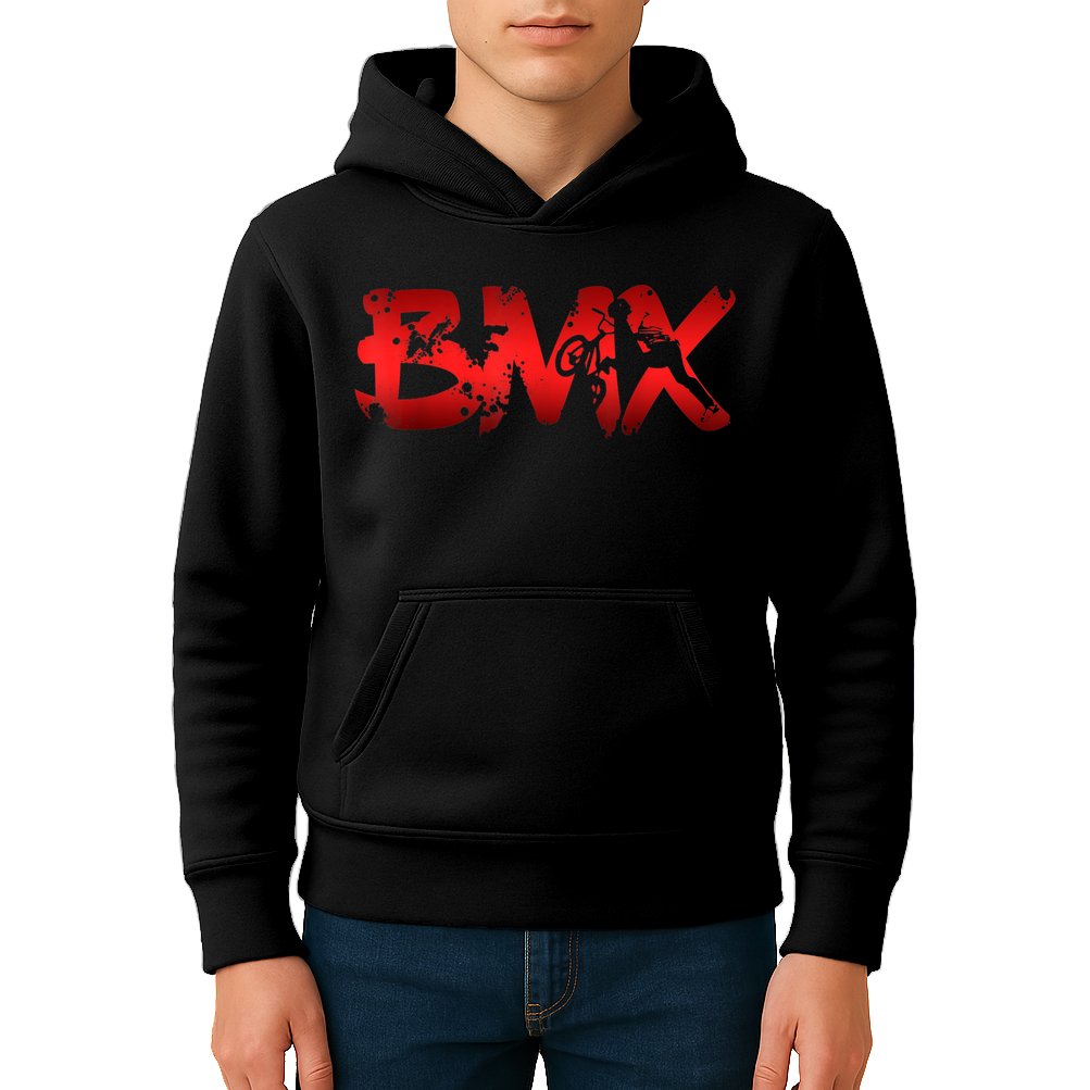 Distressed BMX Shirt For Men Women Kids & Bike Riders TShirt Kids Hoodie