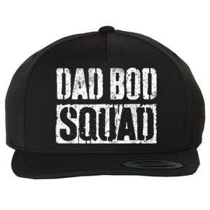 Dad Bod Squad Dad Figure Joke Humor Funny Father’s Dayshirt Wool Snapback Cap