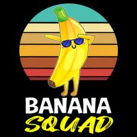 Dancing Banana Squad Funny Retro Vintage Backpack