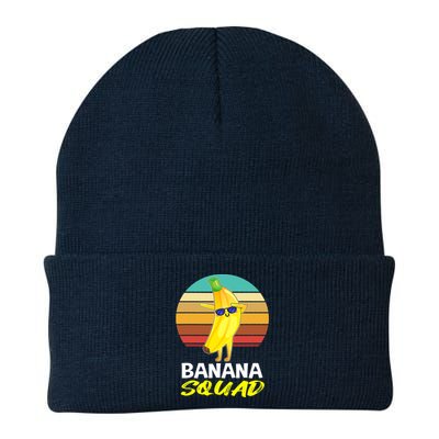 Dancing Banana Squad Funny Retro Vintage Knit Cap Winter Beanie